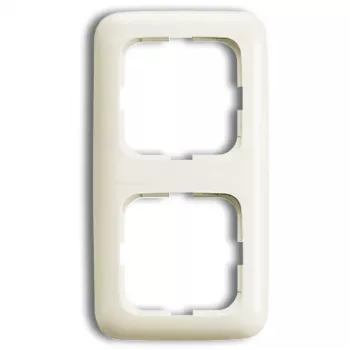 Busch-Jaeger 2512-212 marco de 2 elementos, Duro 2000 SI blanco