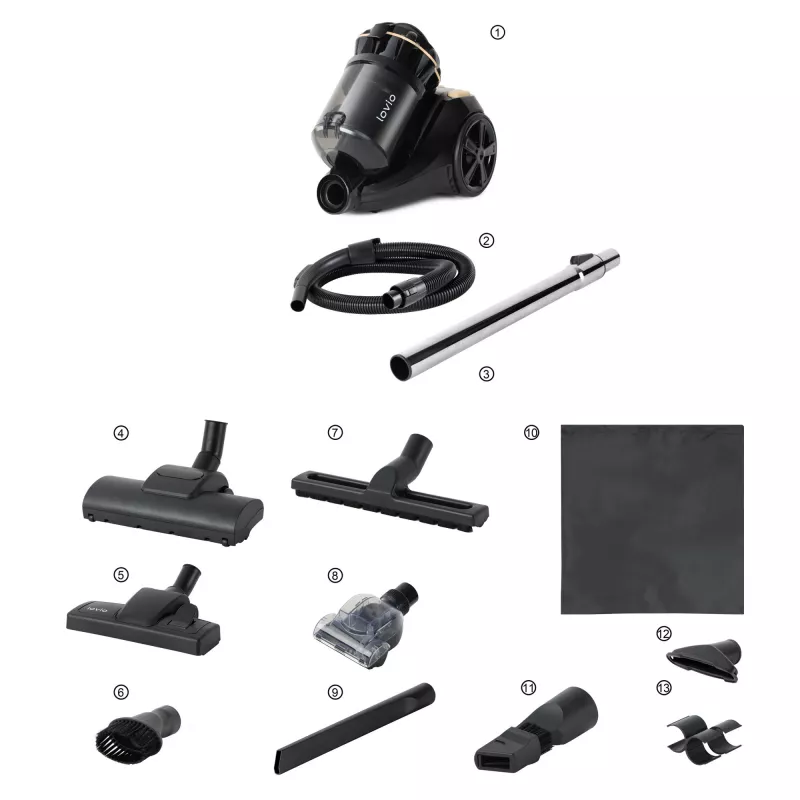 Aspirador Lovio LVCVC002 VacuuFlex L