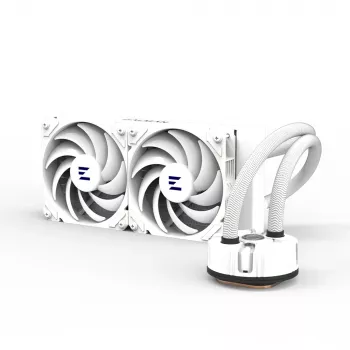 Refrigeración líquida para CPU Zalman Reserator5 Z24 ARGB blanca radiador de 240 mm 2 ventiladores de 120 mm