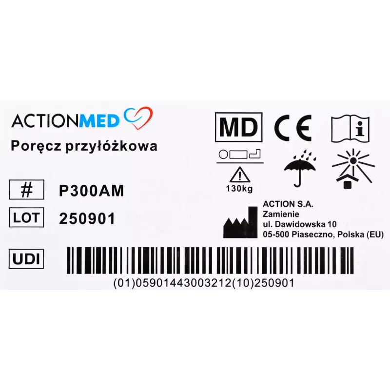 ActionMed P300AM barandilla de cama