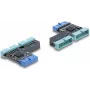 Hub USB DELOCK 67341 conector de 20 pines a 2× USB 5 Gbit/s