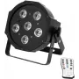 Eurolite SLS-603 foco LED PAR, 6 x 3 W LED, negro