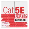 Alantec KIU5OUTS305Q cable de red negro 305 m Cat5e U/UTP (UTP) (KIU5OUTS305Q)
