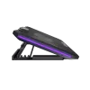Base refrigeradora para portátil FURY GUNBAI G3 14,1–17,3 pulgadas con 2 ventiladores, iluminación RGB, 2× USB