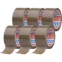 Cinta adhesiva tesa pack 64014-501-00 marrón (L x An) 66 m x 50 mm 6 uds. (64014-501-00)