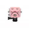 Cámara deportiva digital para niños Extralink H18 rosa – IP68, 1080p, pantalla de 2