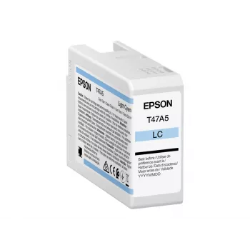Cartucho de tinta Epson UltraChrome Pro 10 T47A5 cian (original, cian claro)