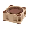Noctua NF-A4x20 FLX ventilador de caja, 40x20 mm, 12 V, 3 pines, 3700–5000 rpm, 9,4 m³/h, rodamiento SSO2, beige/marrón