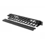 Gestión de cables Lanberg 19 pulgadas 1U, tipo A, plástico | AK-1703-B | negro