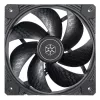 Ventilador de refrigeración SILVERSTONE SST-SF140B 140 mm negro ventilador axial para caja de PC