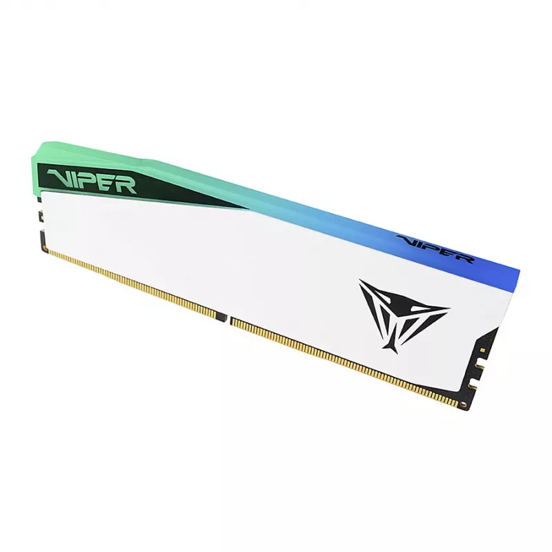 DIMM 16 GB DDR5-6000, memoria negra, PVER516G60C30W, VIPER RGB Elite 5, INTEL XMP, AMD EXPO