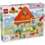 Juguete de construcción LEGO Bluey Casa familiar con juego de memoria 10459 — 83 piezas, 3 minifiguras, edad 3+