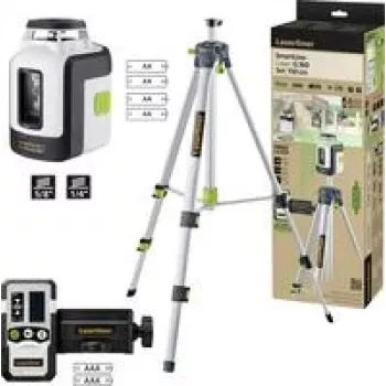 Nivel láser Laserliner SmartLine-Laser G360 Set — líneas 360°, alcance 150 cm