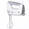 Batidora de mano Bosch MFQ36480 – 450 W, 5 velocidades con turbo, gris/blanco, varillas y ganchos amasadores