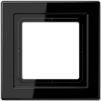 JUNG LSD 981 SW - negro - duroplast - sin tornillos - JUNG - 96 mm - 96 mm