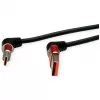 ROLINE cable USB 2.0 Type-C - Type-A ST/ST rotación 360° negro rojo 1 m 11.02. - Cable - Digital/Datos