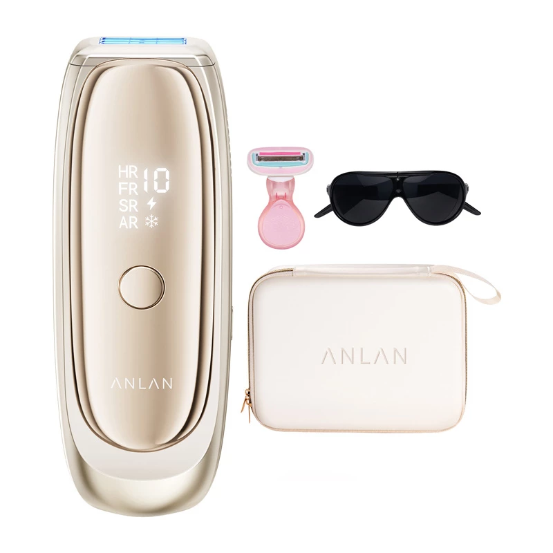 Depiladora IPL ANLAN 02-ATMY52-0RE — dispositivo de depilación IPL para casa