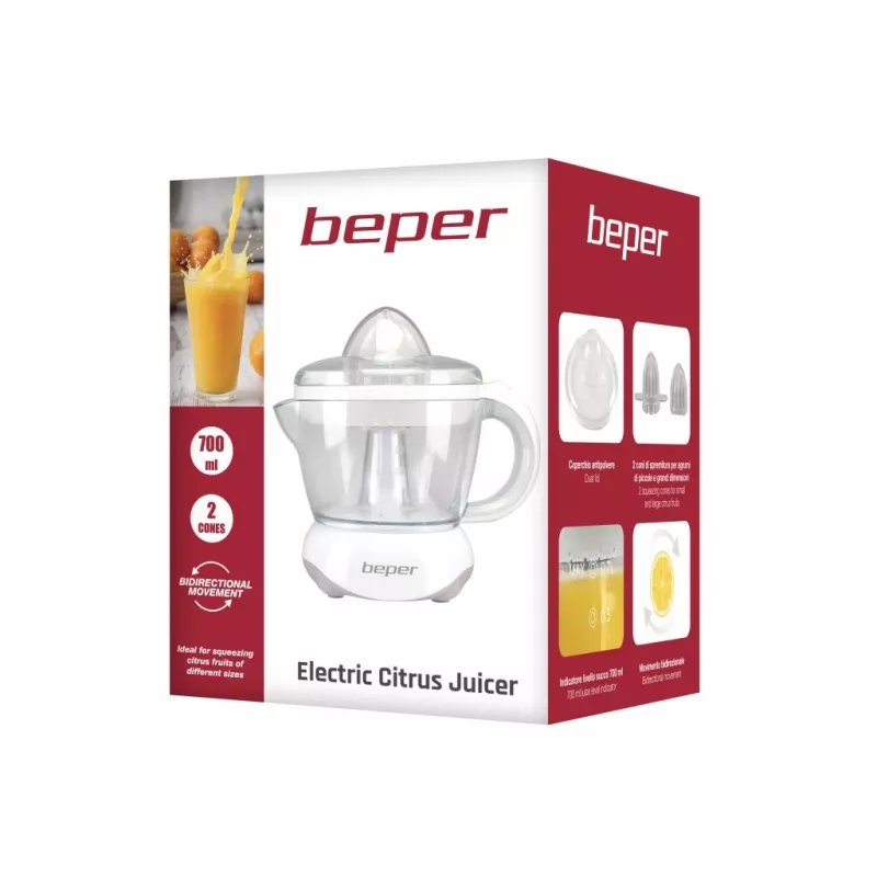 Exprimidor eléctrico Beper BP.102 700 ml 25 W