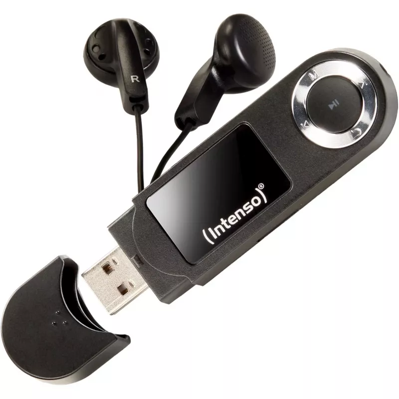 Intenso Music Walker - Reproductor digital - 16 GB - Negro