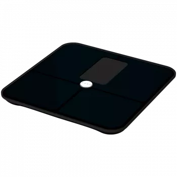 Báscula corporal AENO BS2S 16 valores corporales hasta 180 kg pantalla en color