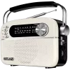 Altavoz SVEN SRP-505, blanco (3W, Bluetooth, FM/AM/SW, USB, microSD, AUX, batería)