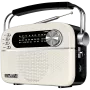 Altavoz SVEN SRP-505, blanco (3W, Bluetooth, FM/AM/SW, USB, microSD, AUX, batería)