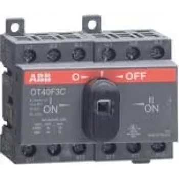 ABB OT40F3C interruptor seccionador de carga 3 polos 40A (1SCA104913R1001)