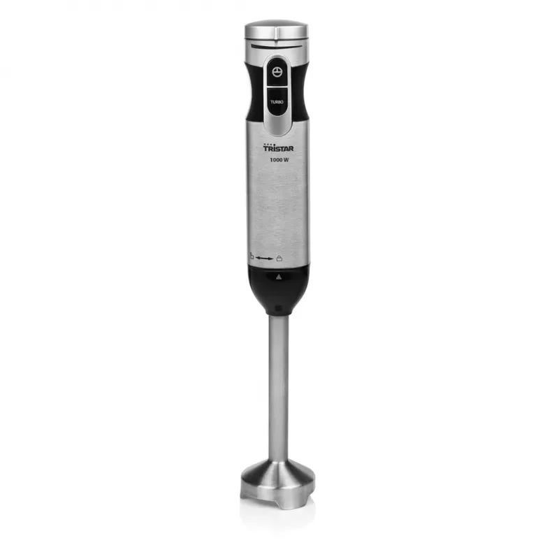 Batidora de mano Tristar MX-4828 negra acero inoxidable