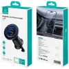 Soporte magnético para móvil en el coche usams ZJ081 — soporte magnético para smartphones, diseño compacto, instalación sencilla