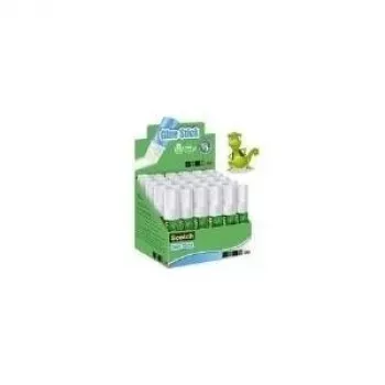 Barra de pegamento Scotch Classic 8 g — adhesivo sólido para papel y cartón, barra giratoria