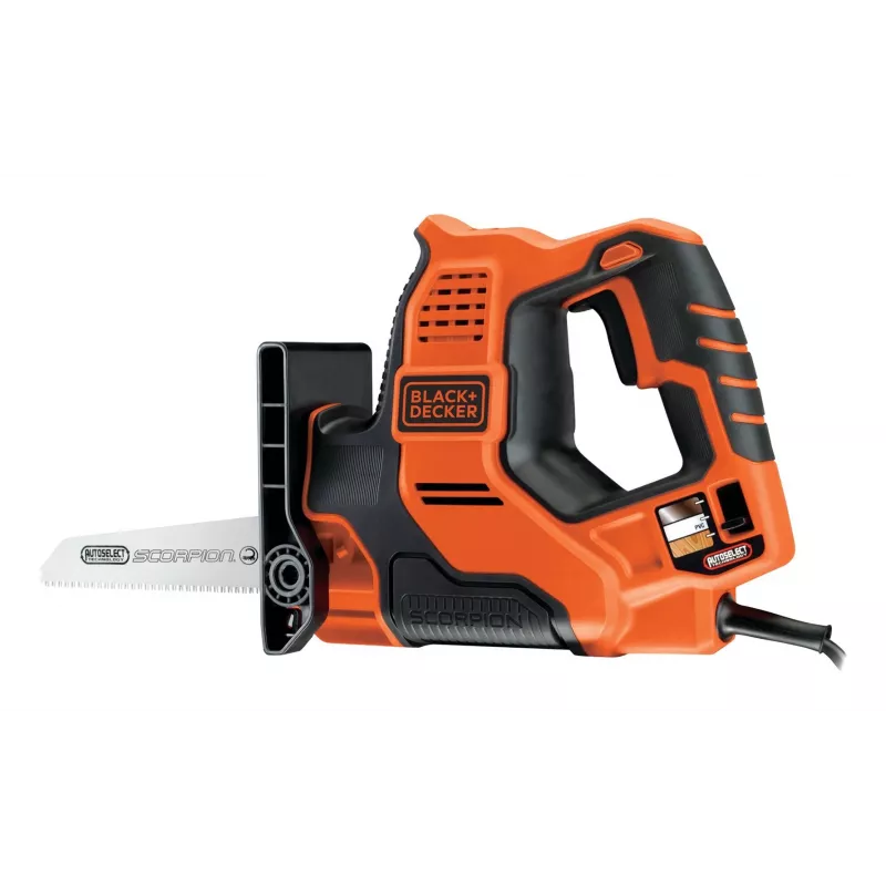 Black & Decker RS890K-QS Sierra de sable 2700 spm 500 W negro, naranja