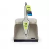 Juego de escoba y recogedor Beldray LA032760PEU7 Deep Clean Design, juego compacto de mano con cerdas anguladas y recogedor a juego