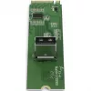 ICY DOCK - Adaptador de SSD M.2 NVMe PCIe 4.0 a 1 x SlimSAS 4i con Redriver