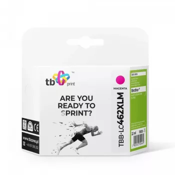 Tinta para Brother MFC-J3540DW TBB-LC462XLM 100% nuevo magenta