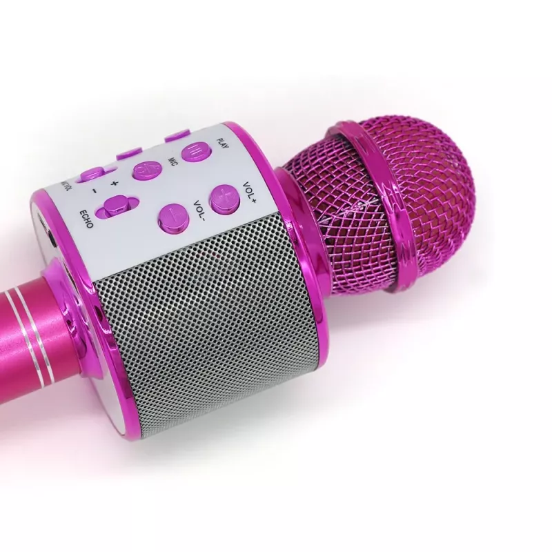 Micrófono MANTA MIC11-PK Rosa — con cable jack 3,5 mm, auricular ligero