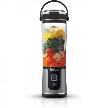 Batidora deportiva Ninja BC151EUBK — recipiente de 0,53 L, 14,4 W, batería, Ice-Crush, negro