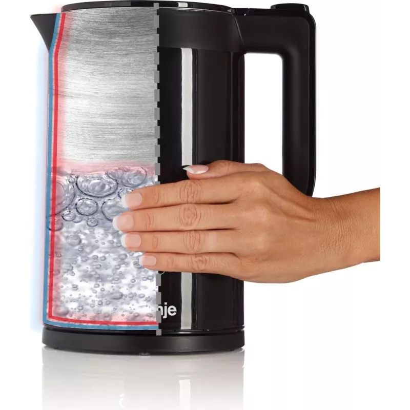 Hervidor de agua Gorenje K17DWDII 2200W 1,7L negro