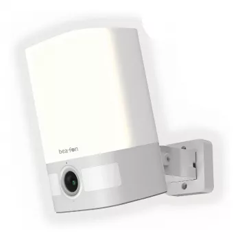 bea-fon Safer 4L, cámara S-HD de exterior recargable con potente luz LED