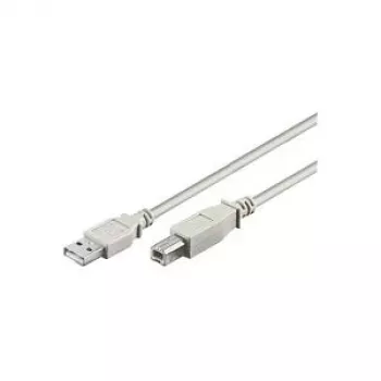 Cable USB 2.0 variado (doble apantallado, gris) (50953)