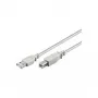 Cable USB 2.0 variado (doble apantallado, gris) (50953)