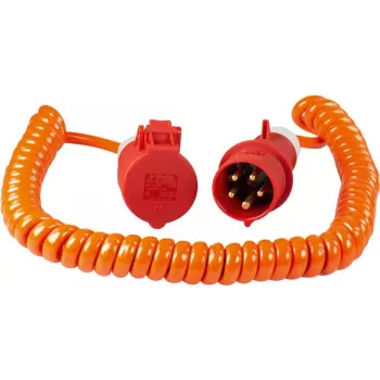 as-Schwabe 70419 cable de alimentación naranja 5 m CEE16/5 (70419)