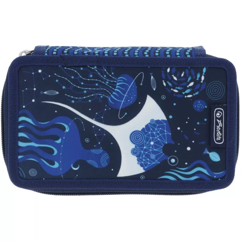 Herlitz TriCase Deep Ocean 31 pzs Azul Poliéster 190x70x115 mm