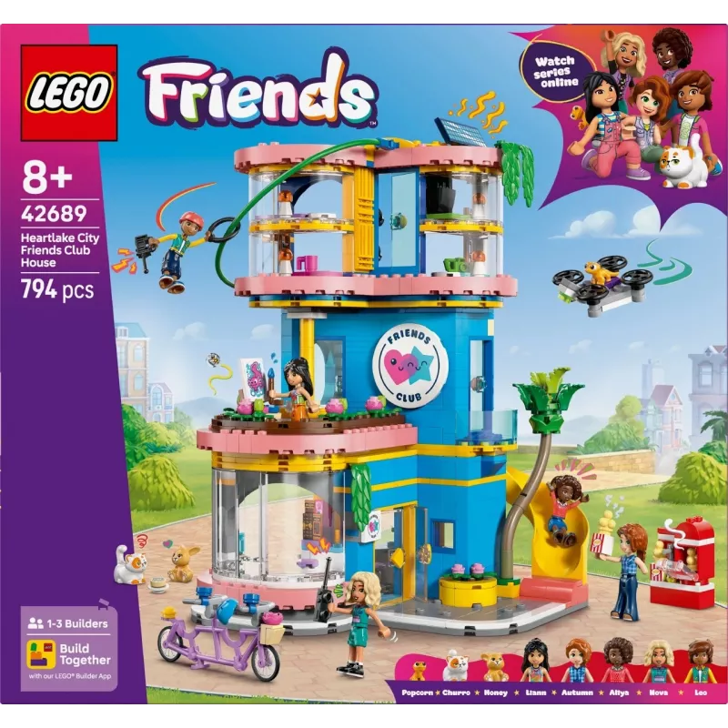 LEGO Friends 42689 Club de amigos de Heartlake City