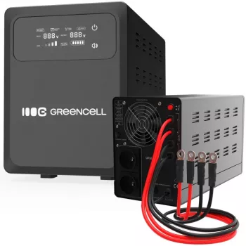 Sistema de alimentación ininterrumpida SAI Green Cell UPSLPPC1200 2 kVA 1200 W