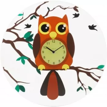 Reloj NeXtime 8169 Oohoo, Ø43 cm, pared, multicolor