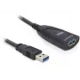 Cable USB DeLOCK 83089 USB 3.0 5 m negro