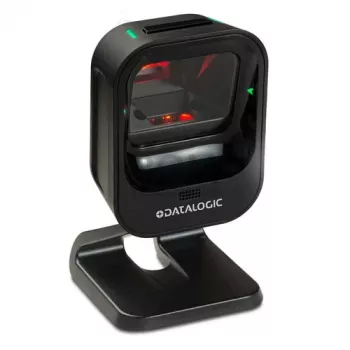 Escáner de códigos de barras Datalogic Magellan 900i con soporte, 2D-Imaging, USB, negro