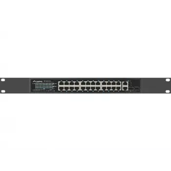 Switch Lanberg 24X 100MB DSP+/2X Combo Rack 19 360W V2