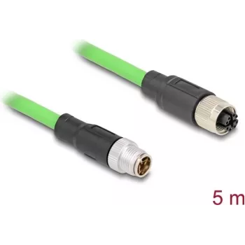 DeLOCK 80434 Cable de red verde 5 m SF/UTP (S-FTP) (80434)