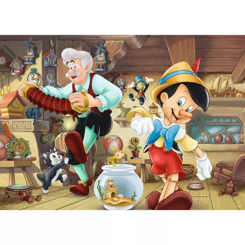 Puzzle Disney Collector's Edition - Pinocho (1000 piezas)